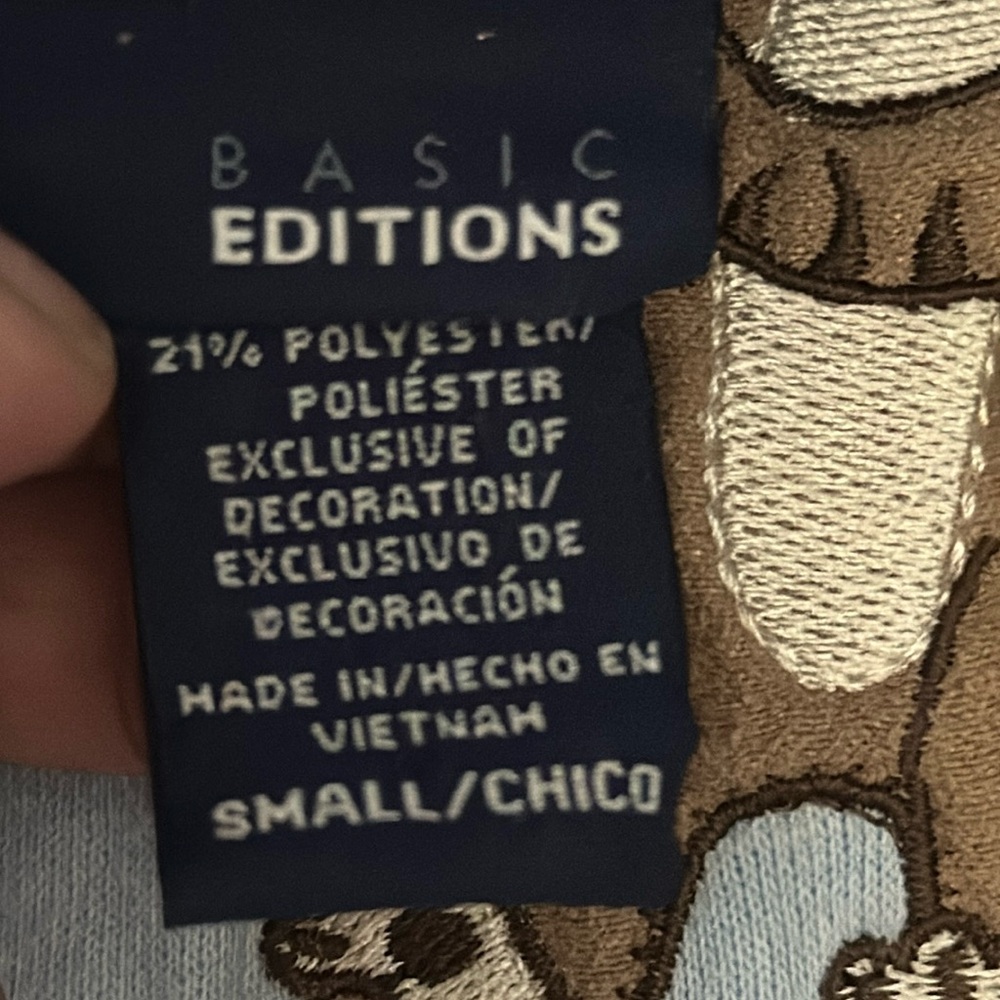 Vintage Basic Editions Cat Crewneck Sweatshirt - image 3